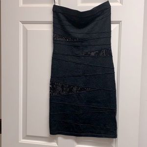 Strapless dress